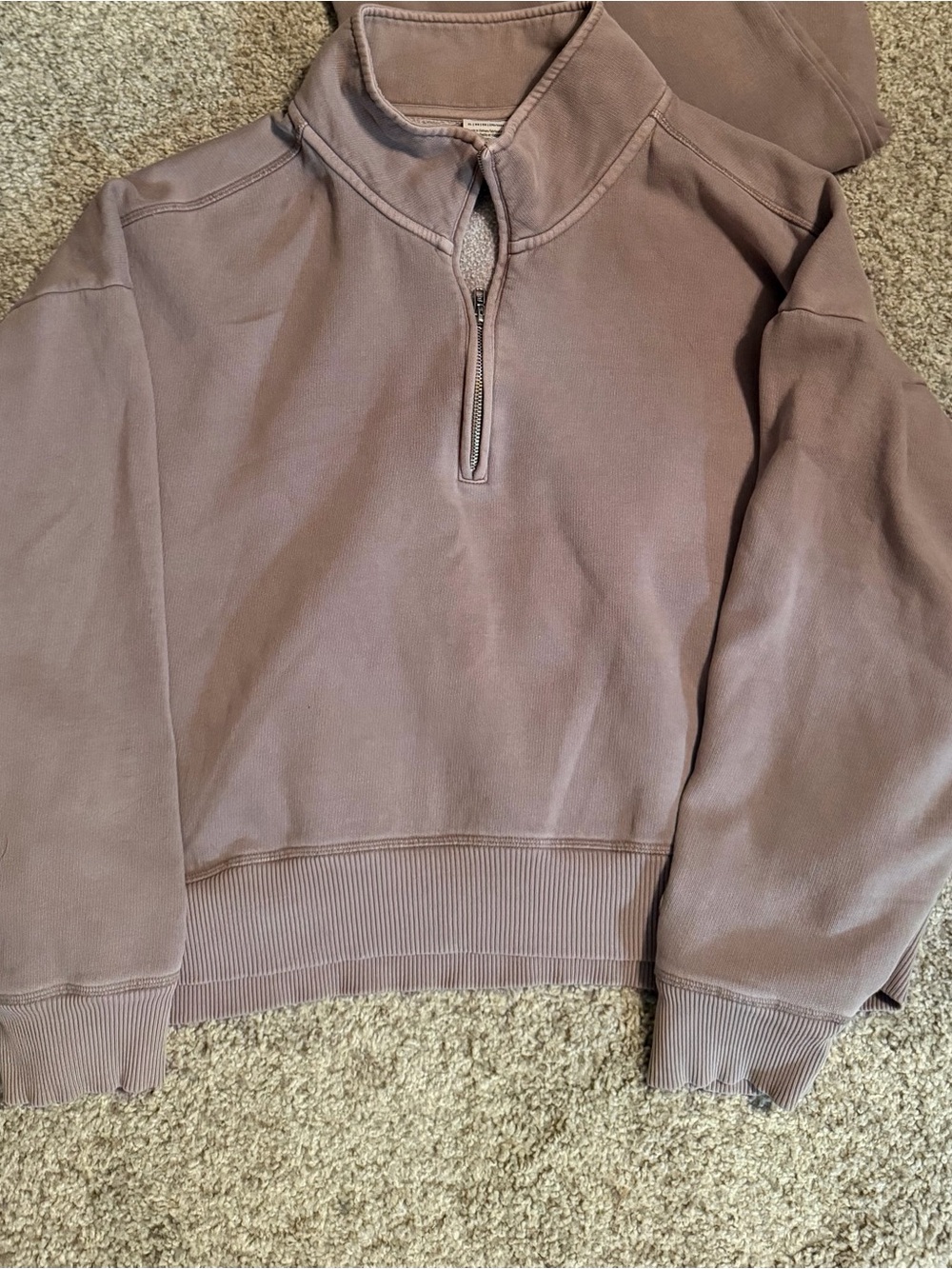 Women’s VS PINK 1/4 Zip Pullover Sweater